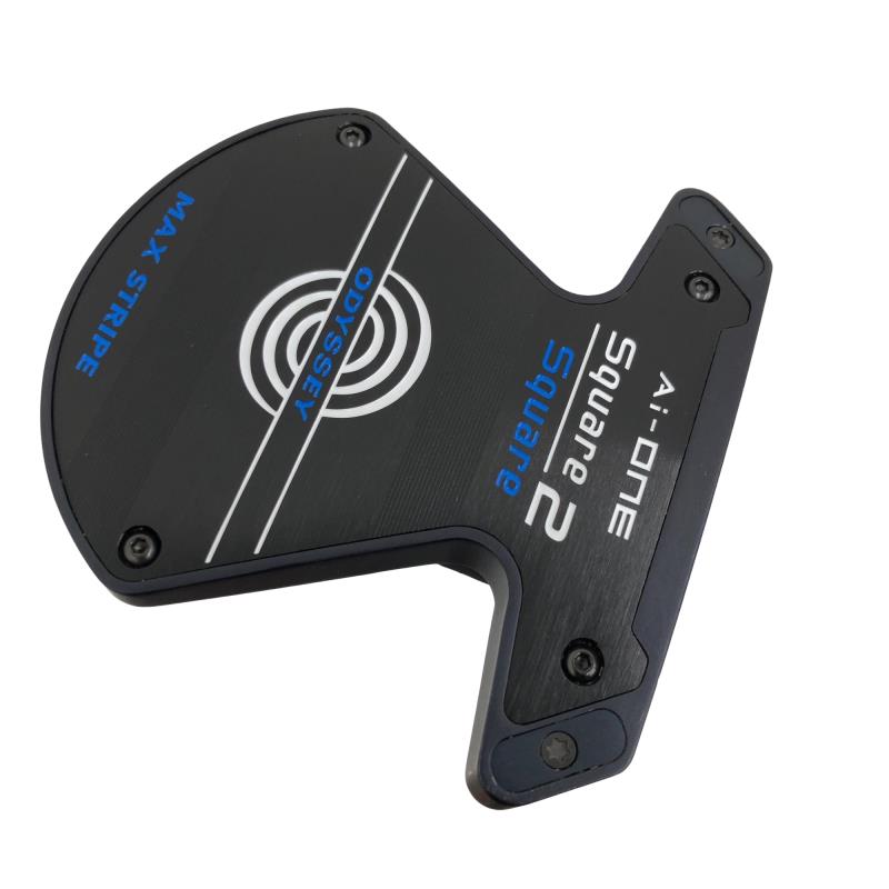 【中古】 オデッセイ Ai-ONE SQUARE 2 SQUARE MAX STRIPE 34インチ パター PT STROKE LAB 90 スチール (フレックスその他) メンズ 男性用 右利き 右用 Cランク ゴルフクラブ