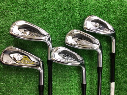 【中古】 タイトリスト Titleist T200 5S アイアンセット IR 純正特注シャフト (フレックスS) メンズ 男性用 右利き 右用 Cランク ゴルフクラブ