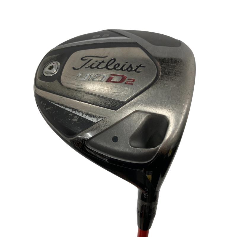 【中古】 タイトリスト 910 D2 9.5° ドライバー DR Tour AD DJ-6 (フレックスS) メンズ 男性用 右利き 右用 Cランク ゴルフクラブ