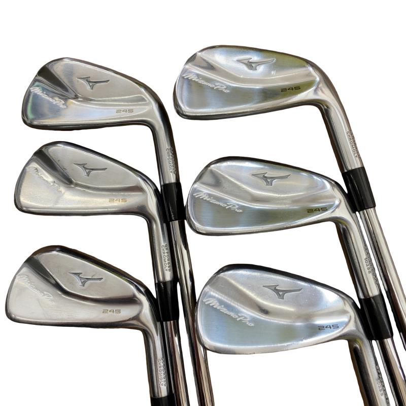 【中古】 ミズノ Mizuno Pro 245 6S アイアンセット IR NS PRO MODUS3 TOUR105 (フレックスS) メンズ 男性用 右利き 右用 Cランク ゴルフクラブ