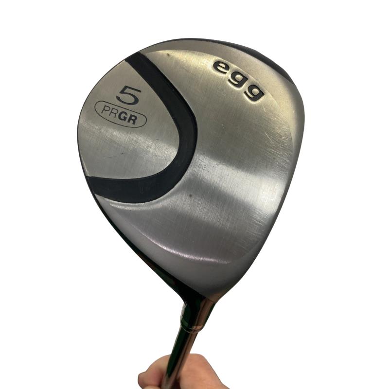 PRGR - 【中古】 プロギア egg PX-03D 5W フェアウェイウッド FW eggオリジナルカーボン (フレックスSR) メンズ 男性用 右利き 右用 Cランク ゴルフクラブ