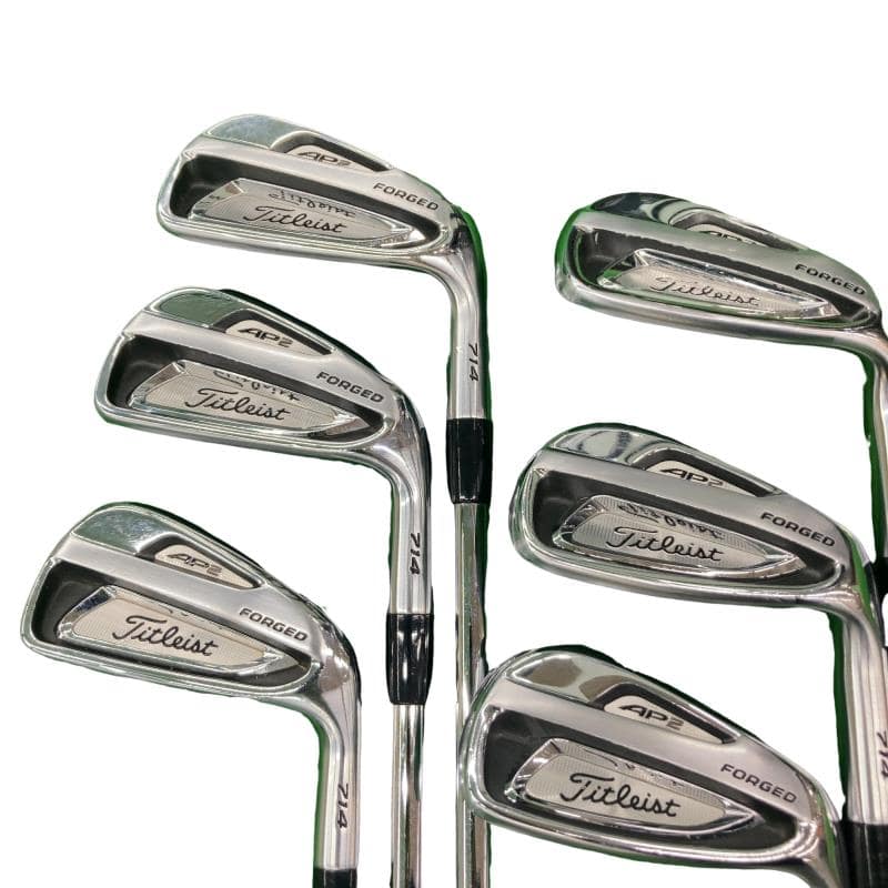 【中古】 タイトリスト Titleist AP2 714 6S アイアンセット IR Dynamic Gold (フレックスS) メンズ 男性用 右利き 右用 Cランク ゴルフクラブ