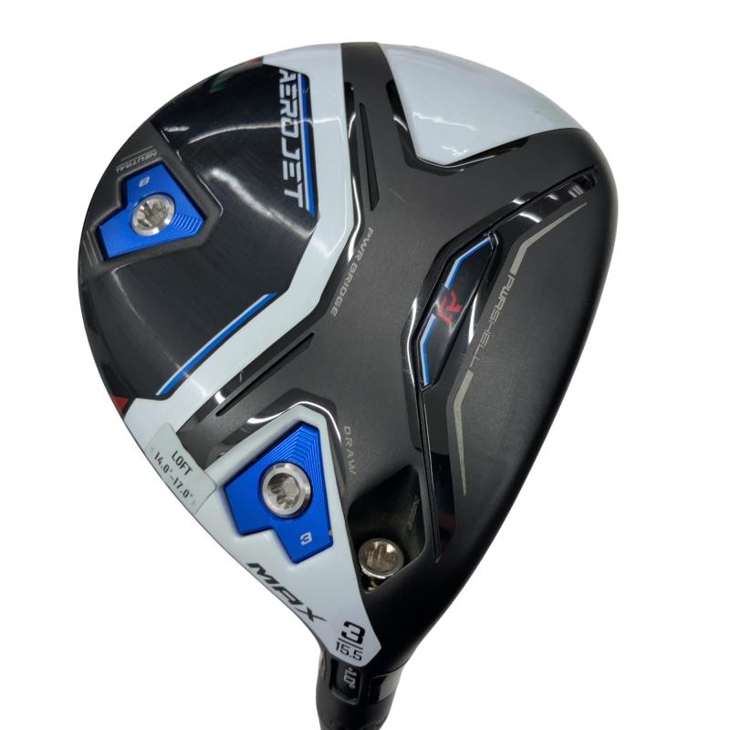 【中古】 コブラ cobra AEROJET MAX 3W フェアウェイウッド FW SPEEDER NX for Cobra(AEROJET FW) (フレックスR) メンズ 男性用 右利き 右用 Bランク ゴルフクラブ