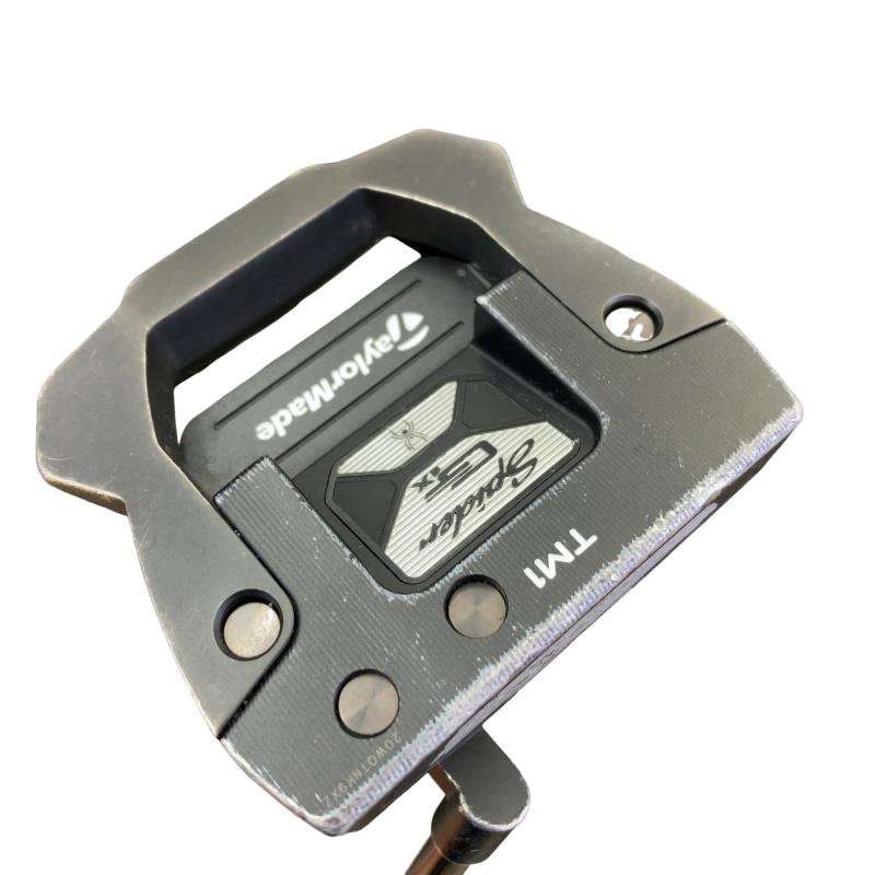 【中古】 テーラーメイド Spider GTx TRUSS BLACK TM1 33インチ パター PT スチール (フレックスその他) メンズ 男性用 右利き 右用 Dランク ゴルフクラブ