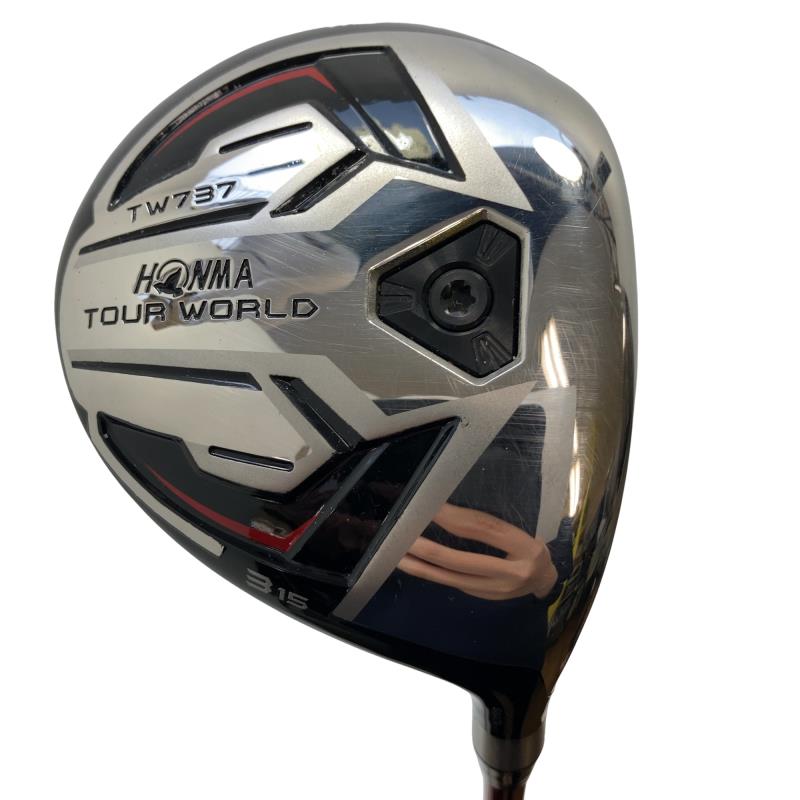 【中古】 本間ゴルフ TOUR WORLD TW737 3W(15°) フェアウェイウッド FW VIZARD EX-C65 (フレックスSR) メンズ 男性用 右利き 右用 Cランク ゴルフクラブ