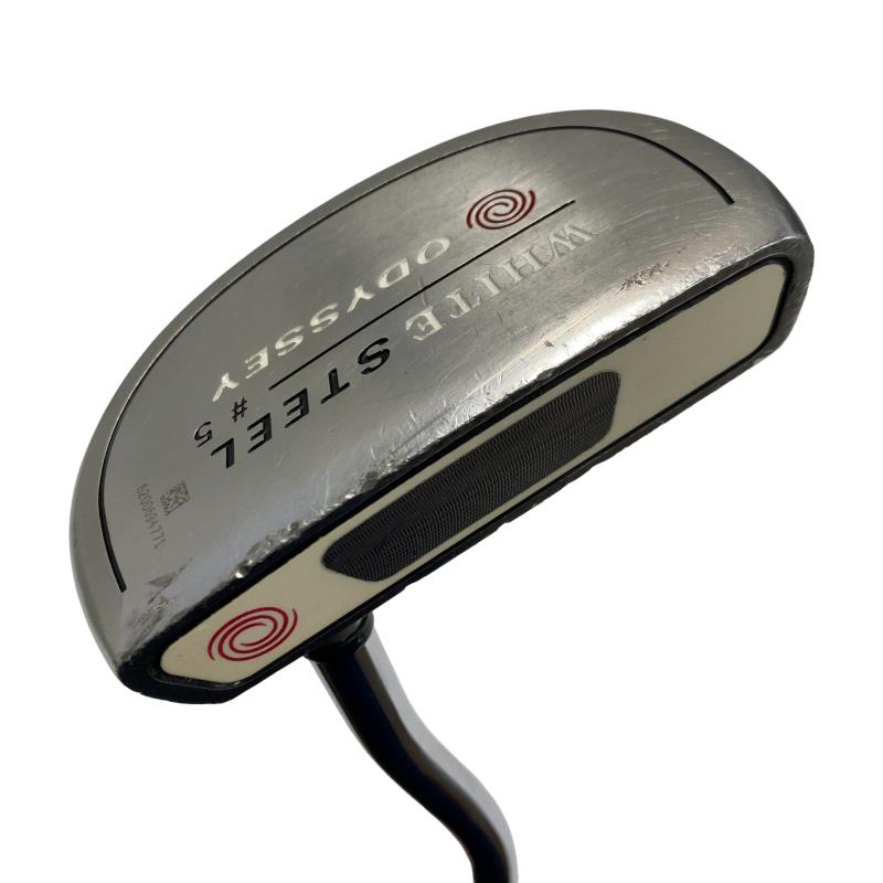 【中古】 オデッセイ WHITE STEEL #5 33インチ パター PT スチール (フレックスその他) メンズ 男性用 右利き 右用 Cランク ゴルフクラブ