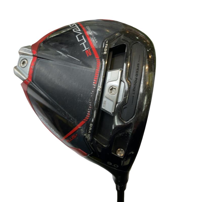 SASO - 【中古】 テーラーメイド STEALTH2 PLUS 9° ドライバー DR リシャフト (フレックスその他) メンズ 男性用 右利き 右用 Cランク ゴルフクラブ