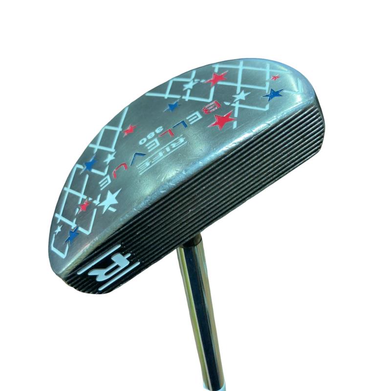 Guerin Rife - 【中古】 RIFE RIFE BELLEVUE CENTER 34インチ パター PT スチール (フレックスその他) メンズ 男性用 右利き 右用 Cランク ゴルフクラブ