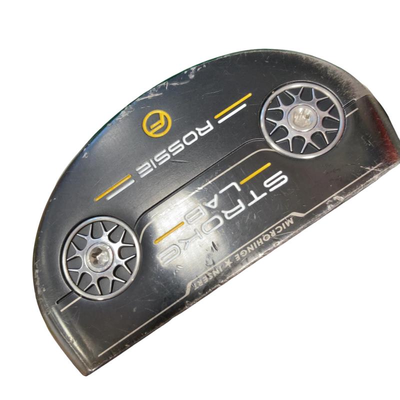 【中古】 オデッセイ STROKE LAB BLACK ROSSIE FLOW 34インチ パター PT STROKE LAB BLACK (フレックスその他) メンズ 男性用 右利き 右用 Cランク ゴルフクラブ