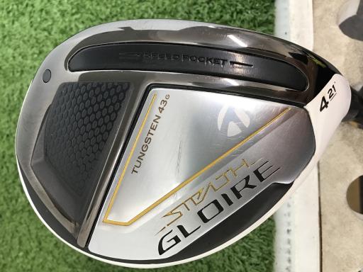 【中古】 テーラーメイド STEALTH GLOIRE U4 ユーティリティ UT SPEEDER NX for TM(UT) (フレックスR) メンズ 男性用 右利き 右用 Cランク ゴルフクラブ