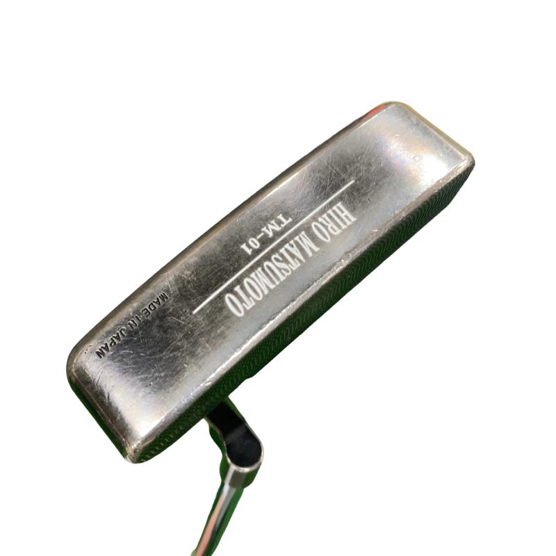 【中古】 ヒロマツモト(YTK) TM-01 33インチ パター PT スチール (フレックスその他) メンズ 男性用 右利き 右用 Cランク ゴルフクラブ