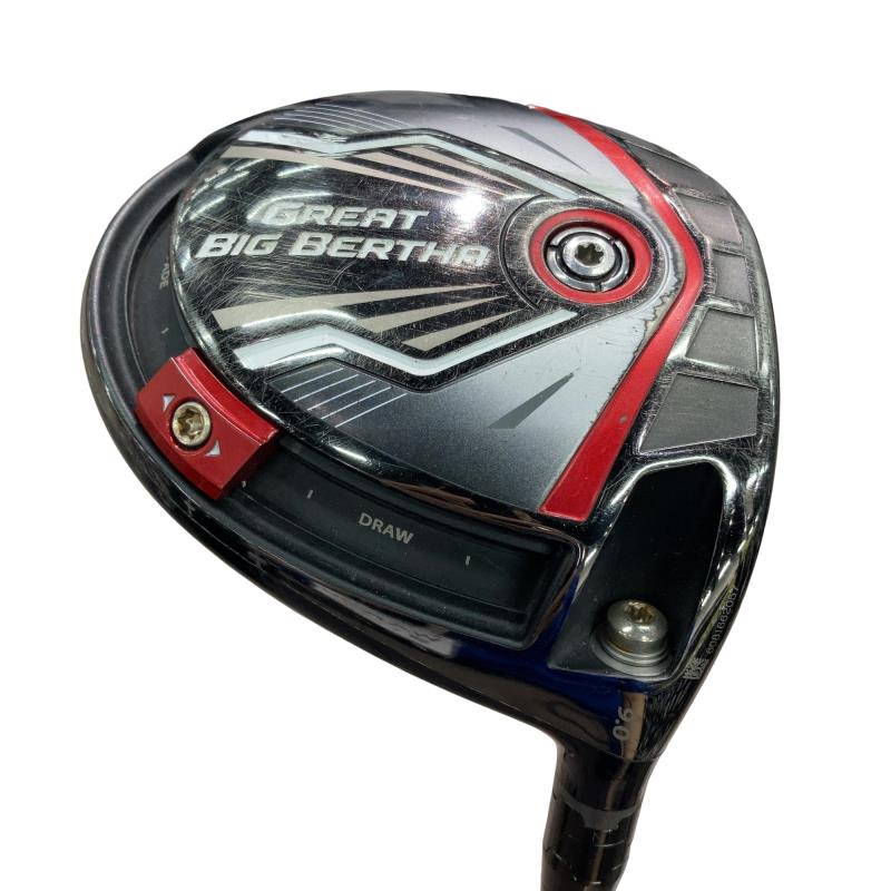 【中古】 キャロウェイ GREAT BIG BERTHA(2015) 9° ドライバー DR BIG BERTHA(2015)ドライバー (フレックスS) メンズ 男性用 右利き 右用 Cランク ゴルフクラブ