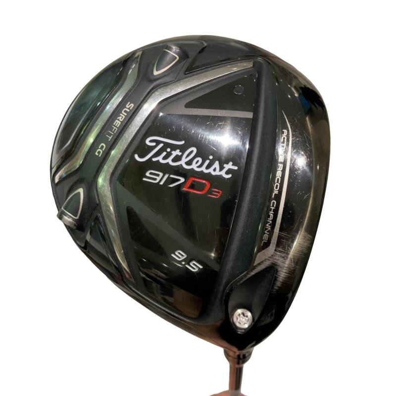 【中古】 タイトリスト 917 D3 9.5° ドライバー DR Titleist Speeder 517 (フレックスS) メンズ 男性用 右利き 右用 Cランク ゴルフクラブ