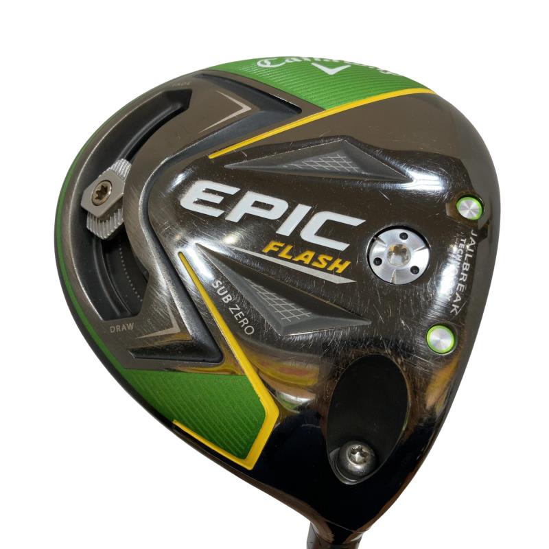 【中古】 キャロウェイ EPIC FLASH SUBZERO 9° ドライバー DR Tour AD VR-6 (フレックスS) メンズ 男性用 右利き 右用 Cランク ゴルフクラブ
