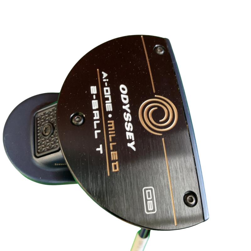 【中古】 オデッセイ Ai-ONE・MILLED 2-BALL T DB 34インチ パター PT STROKE LAB 90 スチール (フレックスその他) メンズ 男性用 右利き 右用 Bランク ゴルフクラブ