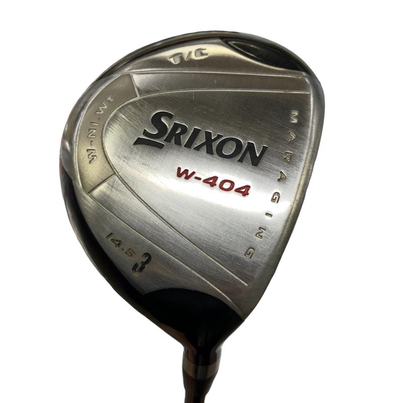 【中古】 ダンロップ SRIXON W-404 3W フェアウェイウッド FW SV-3001J (フレックスSR) メンズ 男性用 右利き 右用 Cランク ゴルフクラブ