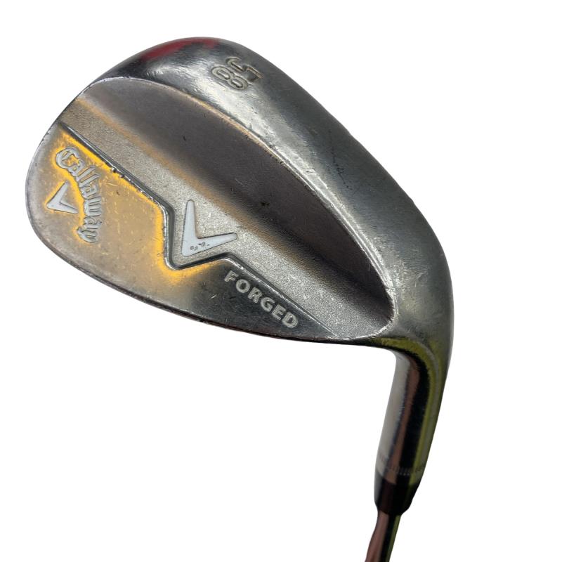 【中古】 キャロウェイ FORGED WEDGE ダーククロムメッキ(2011) 58°/09° ウェッジ WG Dynamic Gold (フレックスS) メンズ 男性用 右利き 右用 Dランク ゴルフクラブ