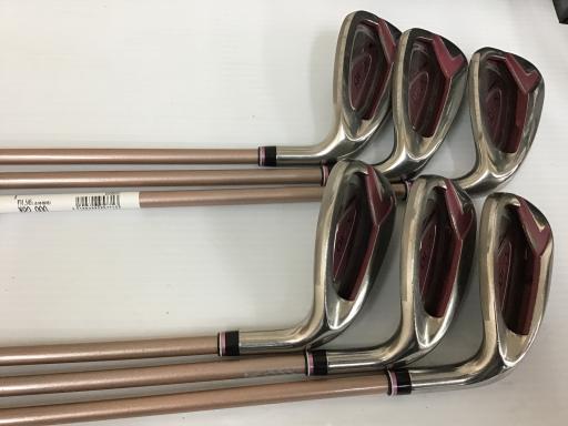 【中古】 ダンロップ XXIO(2022) 8S(ボルドー) レディース アイアンセット IR XXIO MP1200L(IR) ボルドー (フレックスA) レディース 女性用 右利き 右用 Cランク ゴルフクラブ
