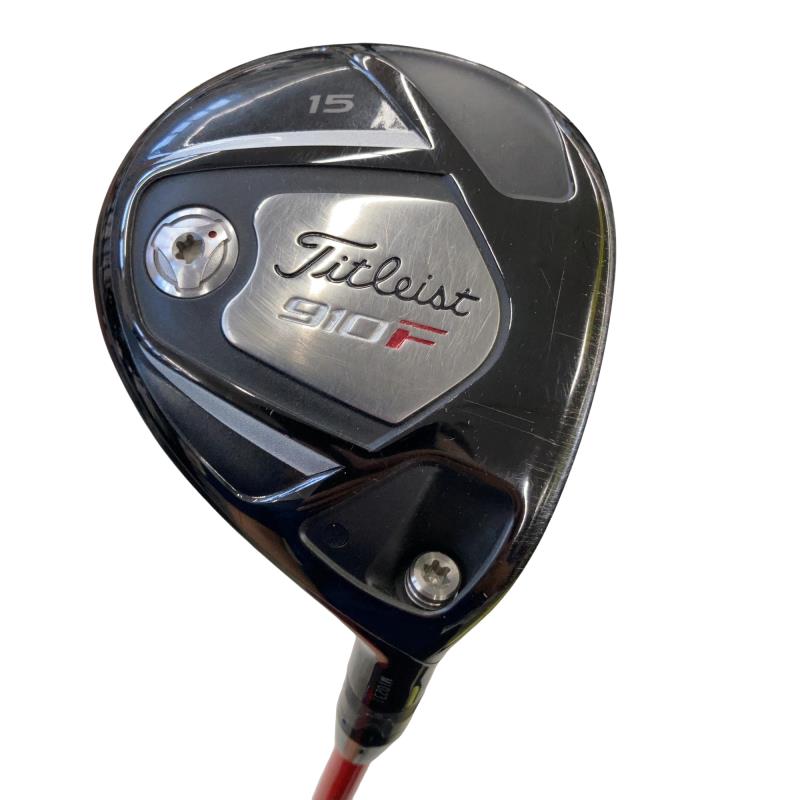 【中古】 タイトリスト 910 F 15° フェアウェイウッド FW Tour AD DJ-6 (フレックスS) メンズ 男性用 右利き 右用 Cランク ゴルフクラブ