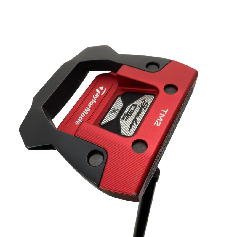 【中古】 テーラーメイド Spider GTx TRUSS RED TM2 34インチ パター PT スチール (フレックスその他) メンズ 男性用 右利き 右用 Dランク ゴルフクラブ