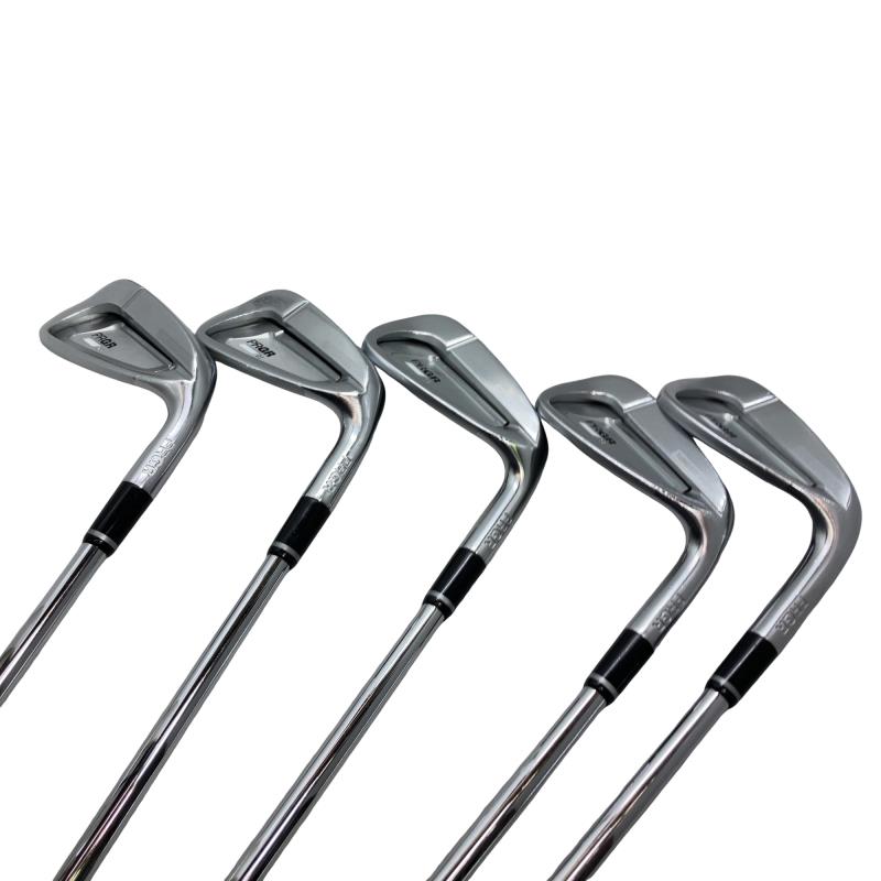 【中古】 プロギア PRGR 02 5S アイアンセット IR 純正特注シャフト (フレックスS) メンズ 男性用 右利き 右用 Cランク ゴルフクラブ