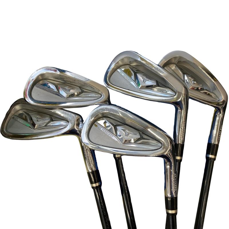 MIZUNO - 【中古】 ミズノ GX FORGED 5S アイアンセット IR MFUSION i (フレックスR) メンズ 男性用 右利き 右用 Cランク ゴルフクラブ