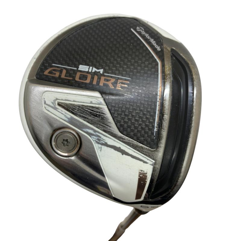 【中古】 テーラーメイド SIM GLOIRE 5W フェアウェイウッド FW AIR Speeder TM(FW) (フレックスSR) メンズ 男性用 右利き 右用 Cランク ゴルフクラブ