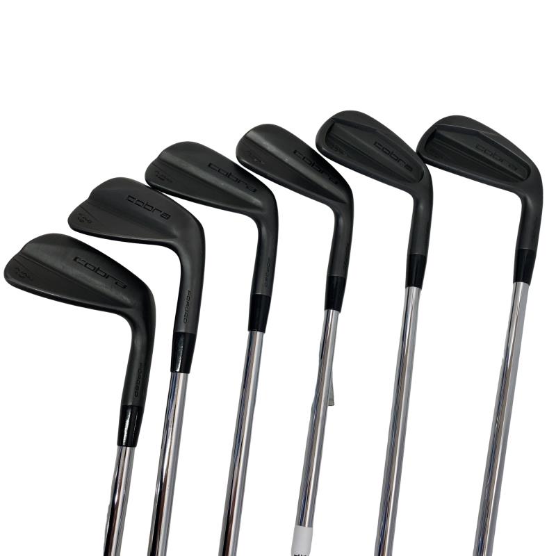 【中古】 コブラ KING FORGED CB/MB(ブラック)(2024) 6S アイアンセット IR Dynamic Gold EX TOUR ISS...