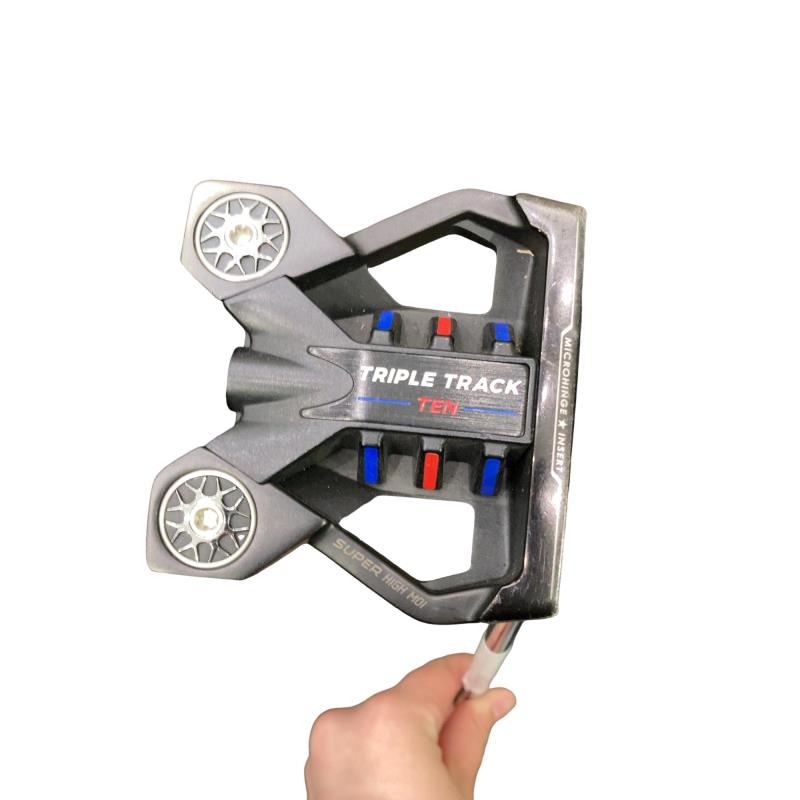 【中古】 オデッセイ TRIPLE TRACK TEN 34インチ パター PT STROKE LAB BLACK (フレックスその他) メンズ 男性用 右利き 右用 Cランク ゴルフクラブ