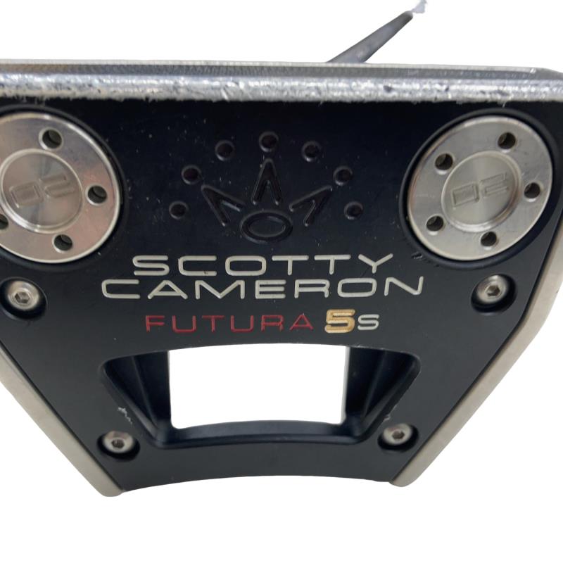 【中古】 タイトリスト SCOTTY CAMERON FUTURA 5S(2017) 33インチ パター PT スチール (フレックスその他) メンズ 男性用 右利き 右用 Dランク ゴルフクラブ