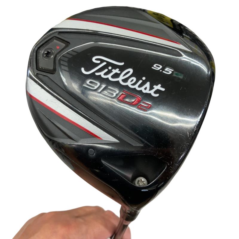 【中古】 タイトリスト 913 D2 9.5° ドライバー DR Titleist ROMBAX 55 (フレックスS) メンズ 男性用 右利き 右用 Cランク ゴルフクラブ