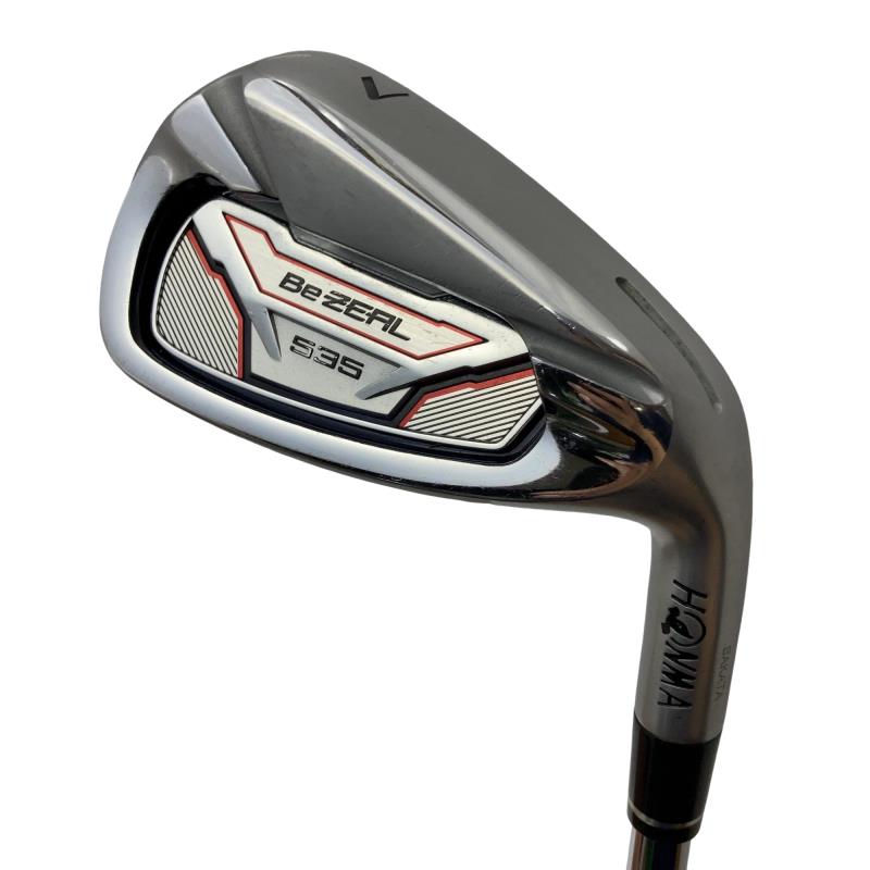 【中古】 本間ゴルフ Be ZEAL 535 5S アイアンセット IR NS PRO 950GH (フレックスR) メンズ 男性用 右利き 右用 Cランク ゴルフクラブ