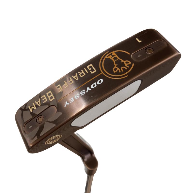 【中古】 オデッセイ GIRAFFE-BEAM #1 34インチ パター PT STROKE LAB 90 スチール (フレックスその他) メンズ 男性用 右利き 右用 Cランク ゴルフクラブ