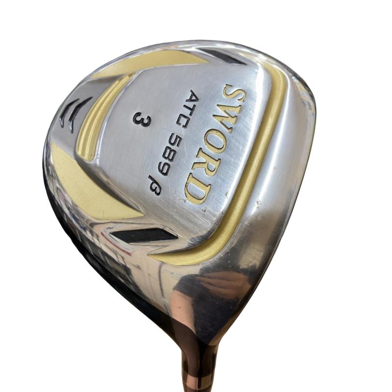 KATANA Golf - 【中古】 カタナゴルフ SWORD ATC 589-β 3W フェアウェイウッド FW SWORD Motore Speeder 589β (フレックスR) メンズ 男性用 右利き 右用 Dランク ゴルフクラブ