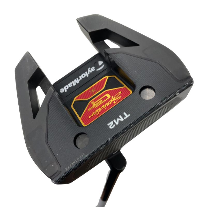 【中古】 テーラーメイド Spider GT BLACK TM2 34インチ パター PT スチール (フレックスその他) メンズ 男性用 右利き 右用 Cランク ゴルフクラブ