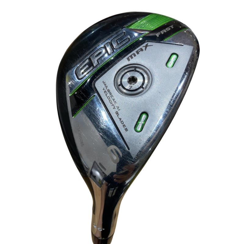 CALLAWAY - 【中古】 キャロウェイ EPIC MAX FAST U6 レディース ユーティリティ UT ELDIO for CW 40(UT) (フレックスL) レディース 女性用 右利き 右用 Cランク ゴルフクラブ