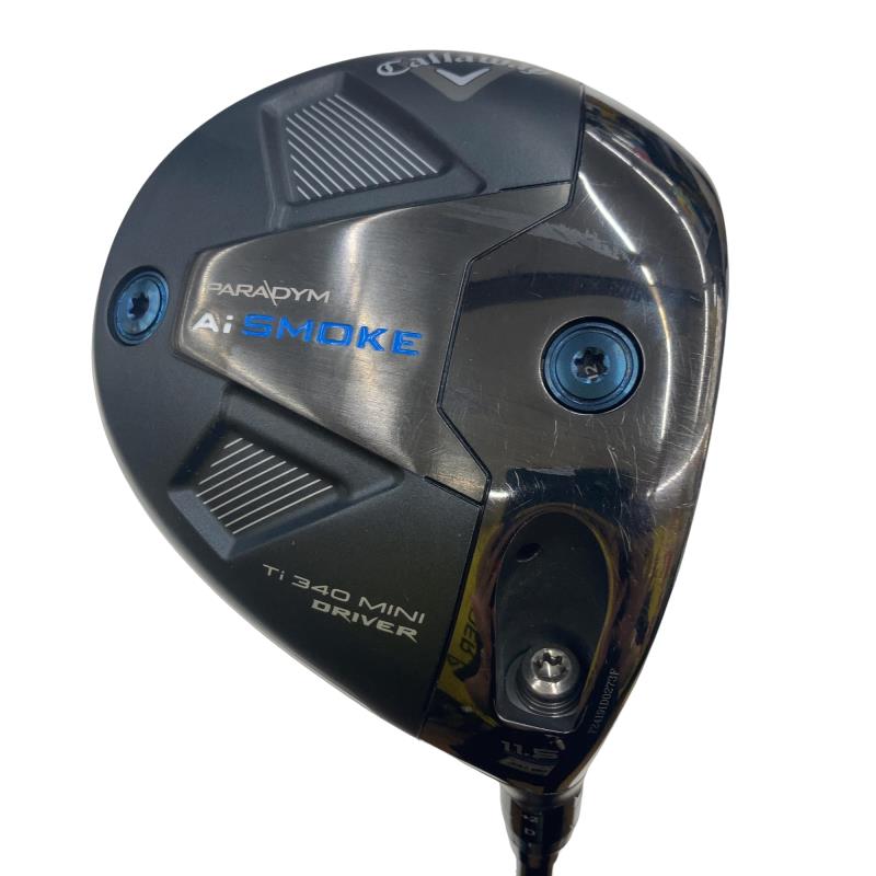 【中古】 キャロウェイ PARADYM Ai SMOKE Ti 340 MINI 11.5° ドライバー DR リシャフト (フレックスその他) メンズ 男性用 右利き 右用 Cランク ゴルフクラブ