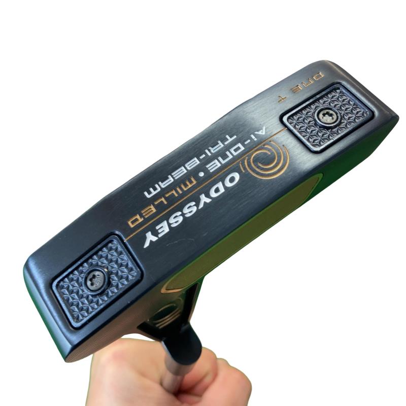 【中古】 オデッセイ Ai-ONE・MILLED TRI-BEAM ONE T 34インチ パター PT STROKE LAB 90 スチール (フレックスその他) メンズ 男性用 右利き 右用 Bランク ゴルフクラブ
