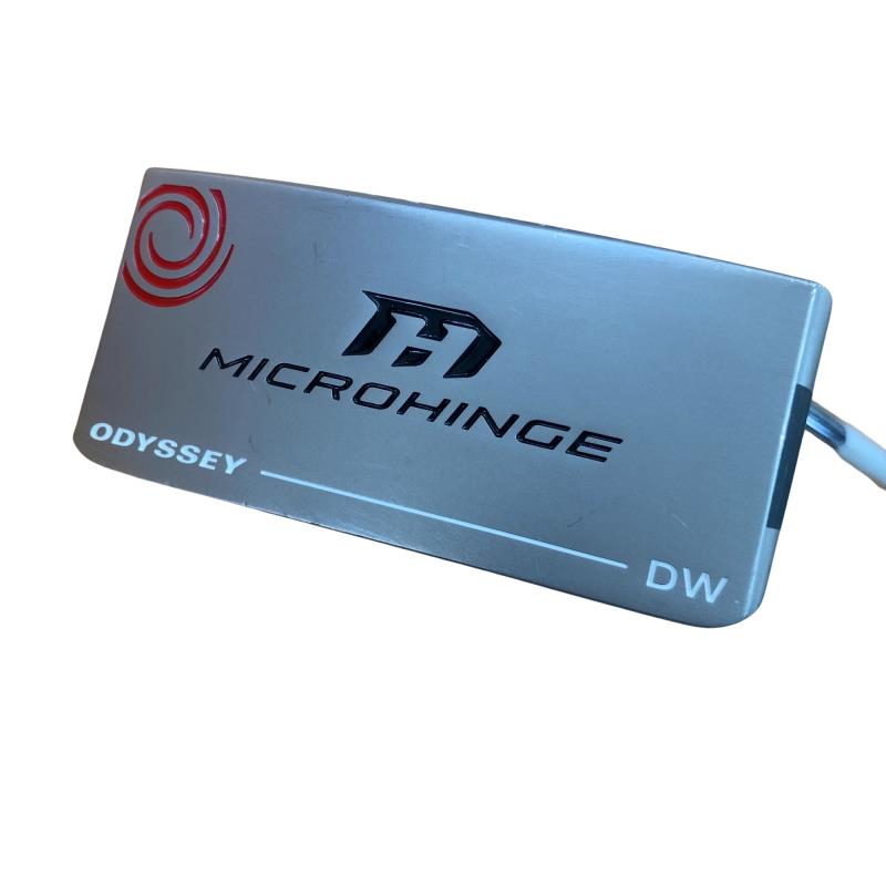 【中古】 オデッセイ MICROHINGE DW 34インチ パター PT スチール (フレックスその他) メンズ 男性用 右利き 右用 Cランク ゴルフクラブ