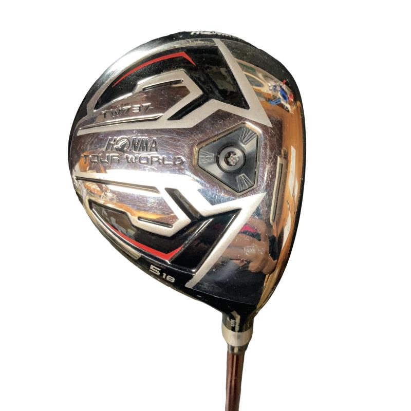 【中古】 本間ゴルフ TOUR WORLD TW737 5W フェアウェイウッド FW VIZARD EX-C65 (フレックスS) メンズ 男性用 右利き 右用 Cランク ゴルフクラブ