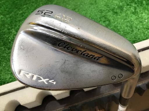 【中古】 クリーブランド Cleveland RTX-4 ツアーサテン 52°/10° MID ウェッジ WG Dynamic Gold (フレックスS) メンズ 男性用 右利き 右用 Dランク ゴルフクラブ