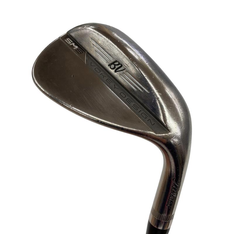 TITLEIST - 【中古】 タイトリスト VOKEY SPIN MILLED SM8 ブラッシュドスチール 54°/10°S ウェッジ WG NS PRO MODUS3 TOUR105 (フレックスS) メンズ 男性用 右利き 右用 Dランク ゴルフクラブ