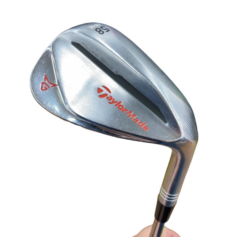 Taylor Made - 【中古】 テーラーメイド Taylor Made MILLED GRIND 2 58°/08° ウェッジ WG Dynamic Gold (フレックスS) メンズ 男性用 右利き 右用 Cランク ゴルフクラブ