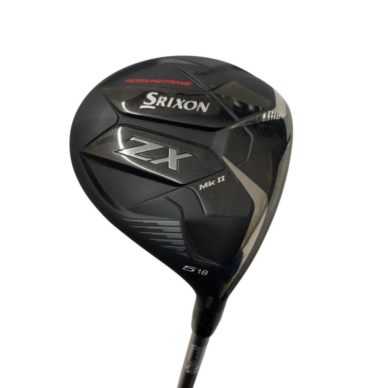 【中古】 ダンロップ SRIXON ZX Mk II 5W フェアウェイウッド FW Diamana ZX-II 50 (フレックスS) メンズ 男性用 右利き 右用 Cランク ゴルフクラブ