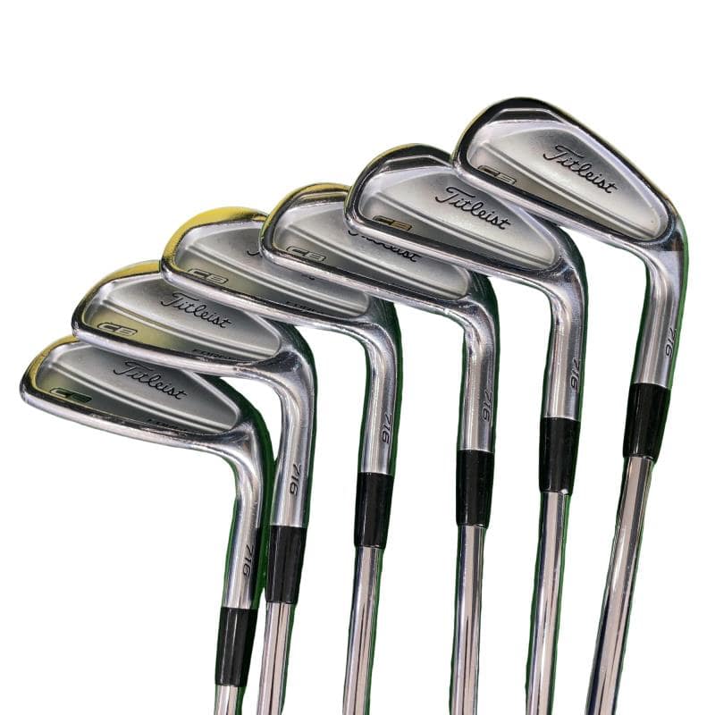 【中古】 タイトリスト Titleist CB 716 6S アイアンセット IR 純正特注シャフト (フレックスX) メンズ 男性用 右利き 右用 Cランク ゴルフクラブ