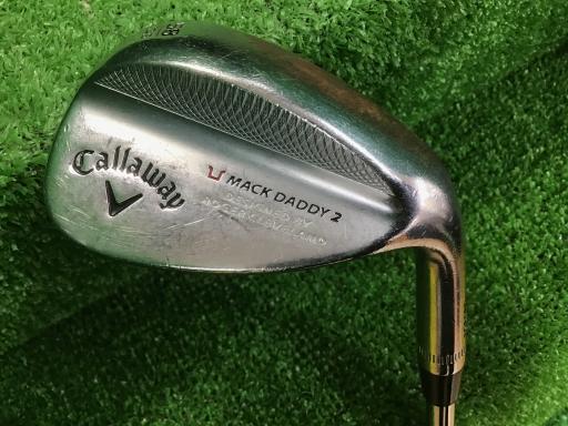 【中古】 キャロウェイ MACK DADDY 2 クロムメッキ 58°/10°S ウェッジ WG Dynamic Gold (フレックスS) メンズ 男性用 右利き 右用 Dランク ゴルフクラブ