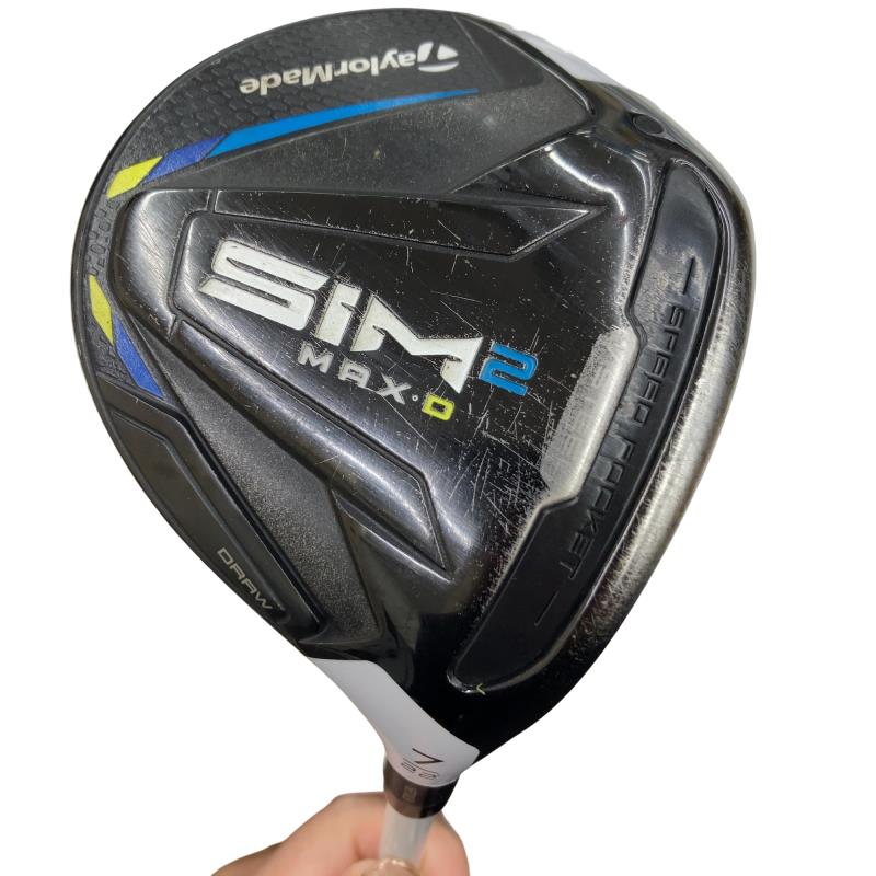【中古】 テーラーメイド SIM2 MAX-D 7W レディース フェアウェイウッド FW TENSEI BLUE TM40(SIM2 FW) (フレックスL)...
