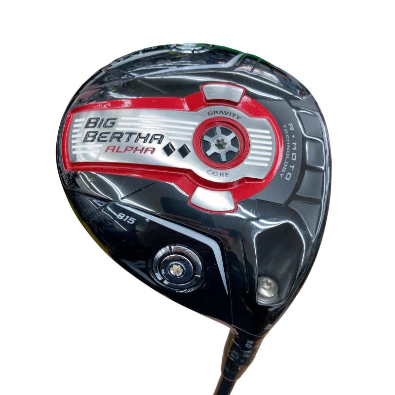 【中古】 キャロウェイ BIG BERTHA ALPHA 815◆◆ 9° ドライバー DR Tour AD MJ-6 (フレックスS) メンズ 男性用 右利き 右用 Bランク ゴルフクラブ