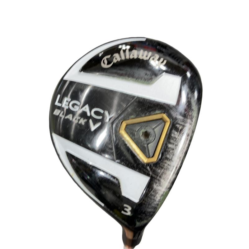 【中古】 キャロウェイ LEGACY BLACK(2013) 3W フェアウェイウッド FW SPEED METALIX ZX(フェアウェイ) (フレックスS) メンズ 男性用 右利き 右用 Cランク ゴルフクラブ