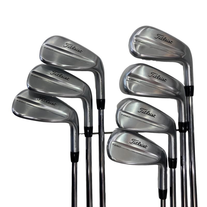 【中古】 タイトリスト Titleist T250(2025) 8S アイアンセット IR 純正特注シャフト (フレックスS) メンズ 男性用 右利き 右用 Cランク ゴルフクラブ